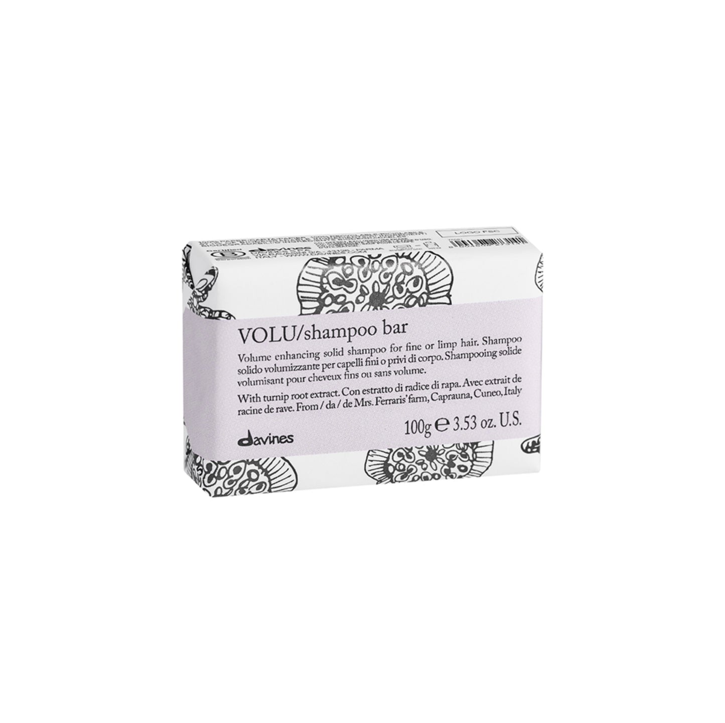 DAVINES Solid Shampoo Bar Volu