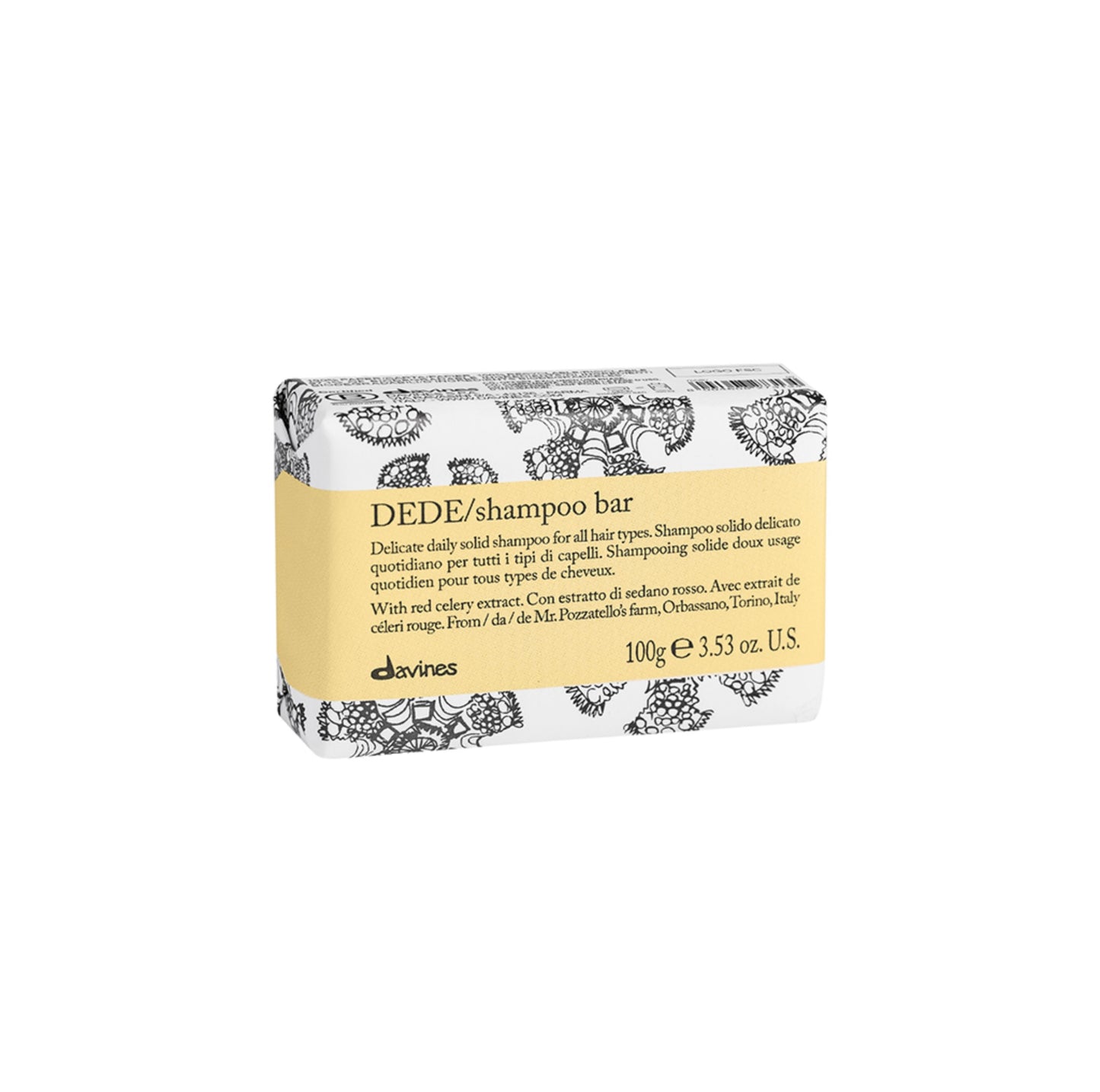 DAVINES Solid Shampoo Bar Dede