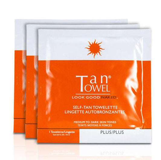 TAN TOWEL Full Body Plus 5 count