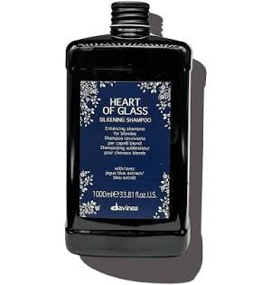 DAVINES Heart of Glass Blonde Silkening Shampoo Liter