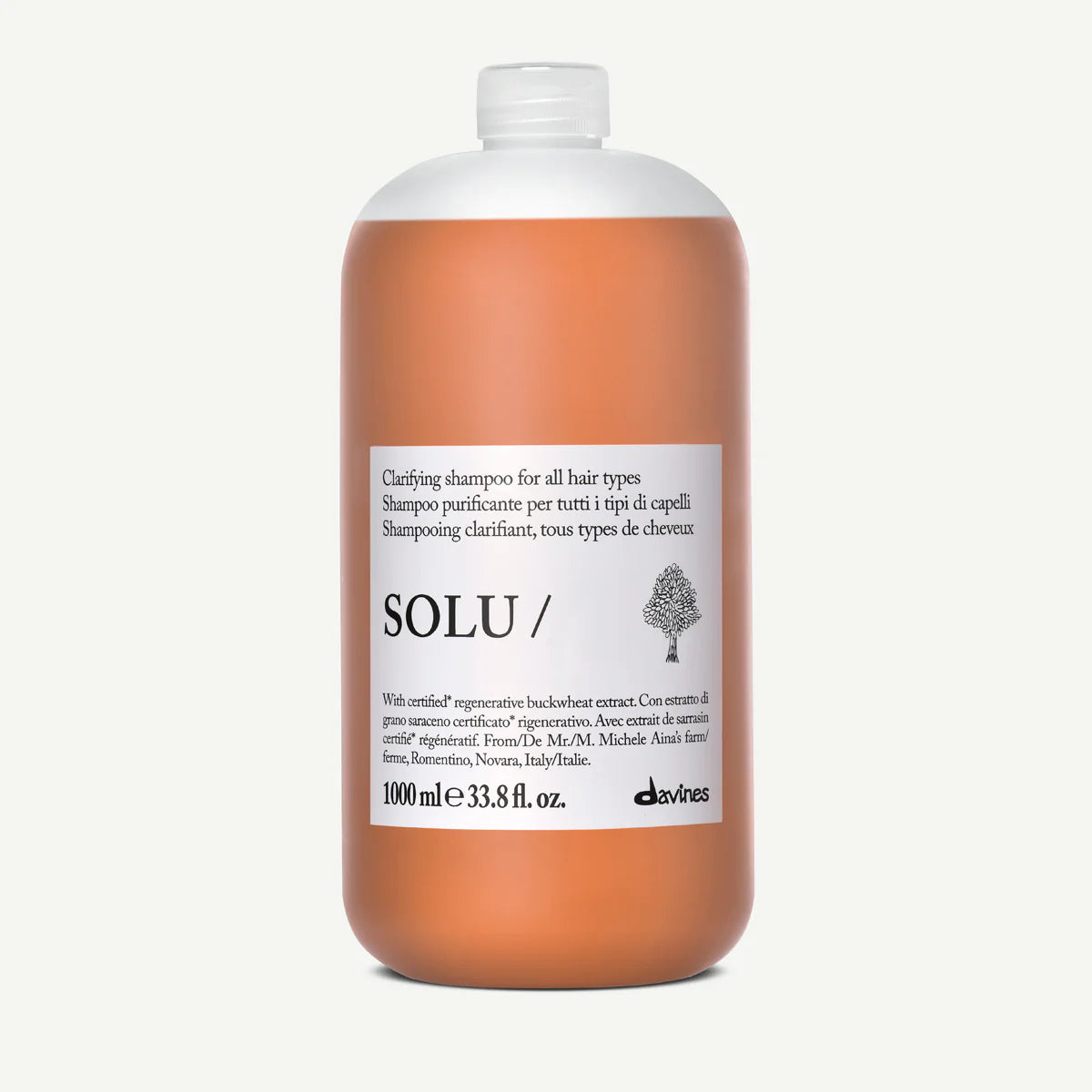 DAVINES Solu Shampoo Liter